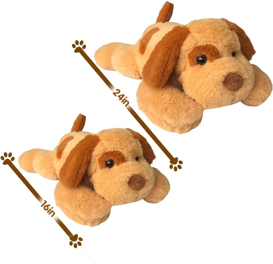 FoxVilla Animales de Peluche con Peso para Perros de 4 libras, Anim...