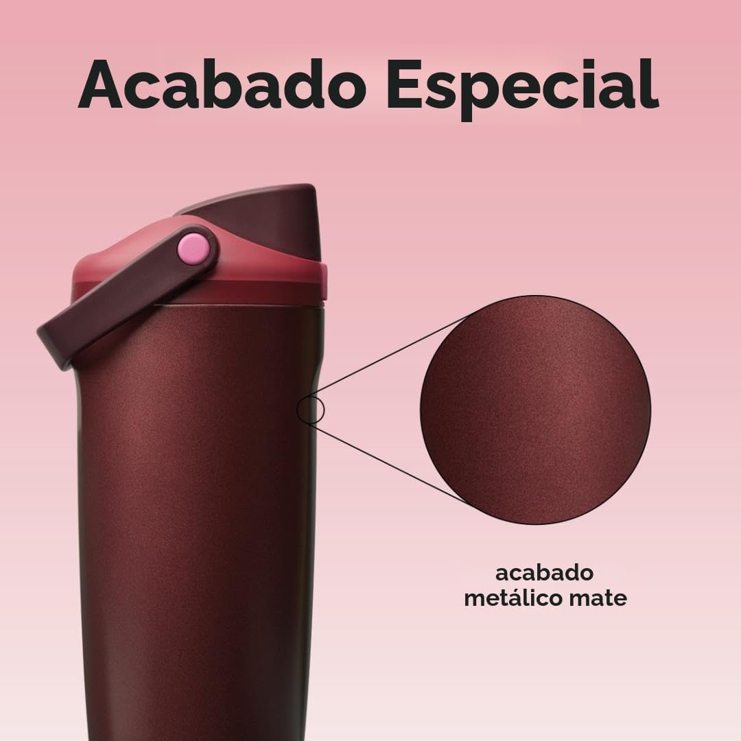 Botella de agua Owala FreeSip con aislamiento de acero inoxidable c...