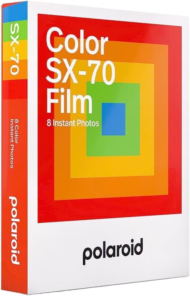 Polaroid Película instantánea brillante Color SX-70 para cámaras Po...