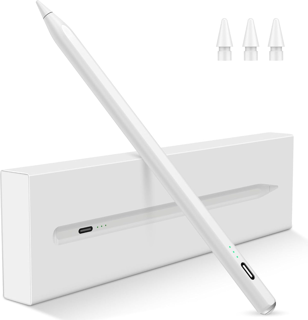 Lápiz óptico para iPad 2026-2018, lápiz de carga rápida de 15 minut...