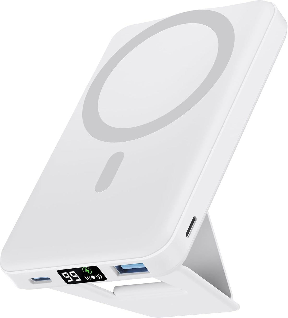 podoru para MagSafe Power Bank, cargador portátil magnético plegabl...