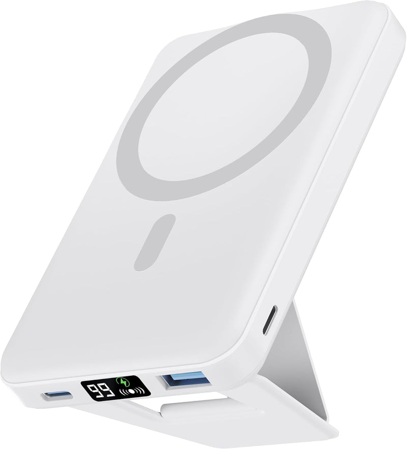 podoru para MagSafe Power Bank, cargador portátil magnético plegabl...
