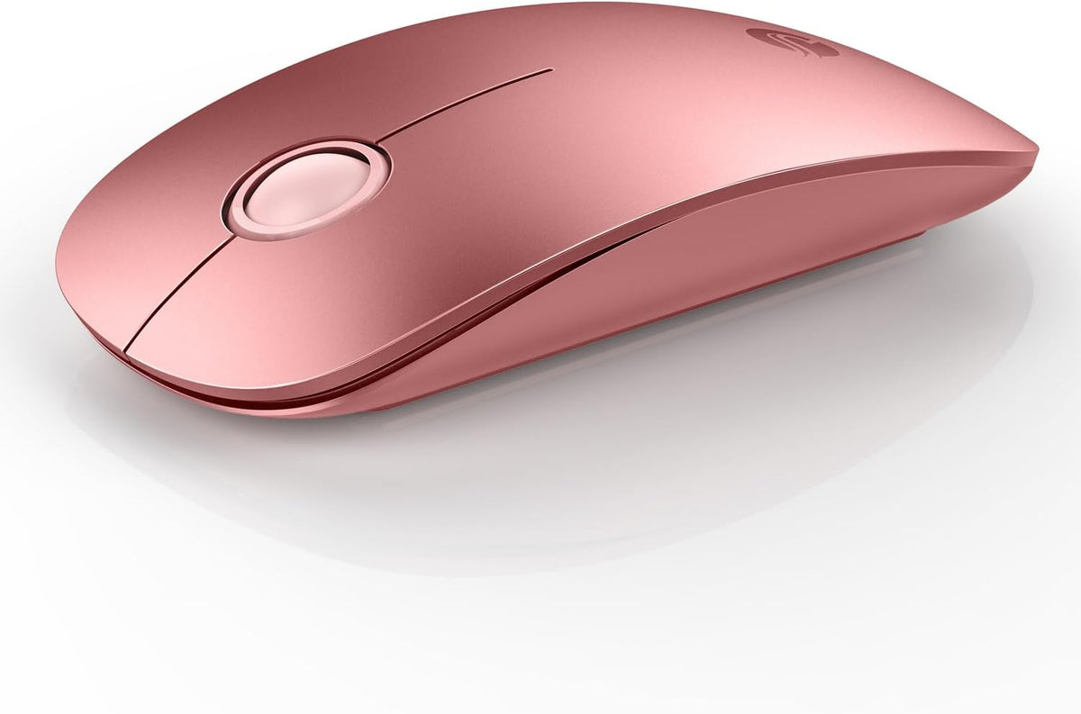 RAPIQUE Ratón inalámbrico Bluetooth (BT5.1+USB), doble conectividad...