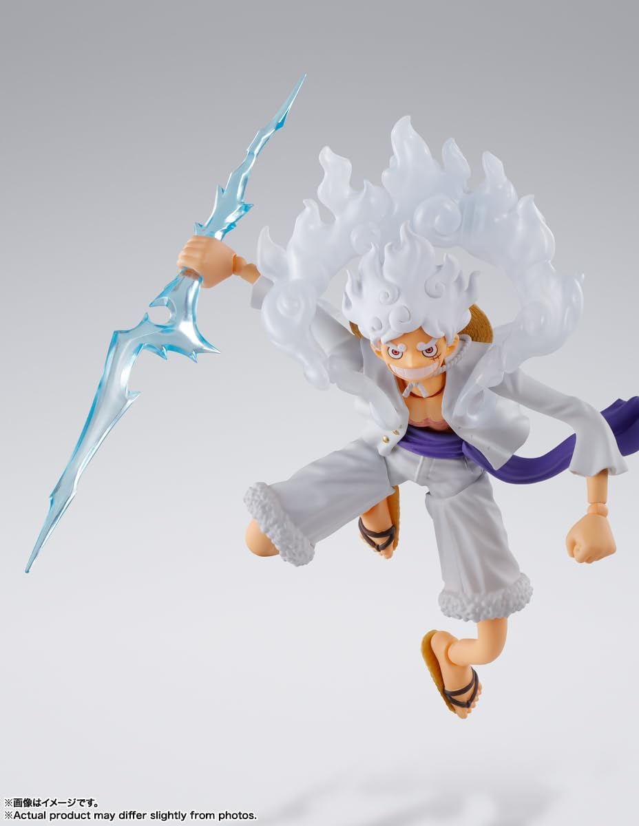 NACIONES TAMASHII - One Piece - Monkey D. Luffy -GEAR5- S.H.Figuart...