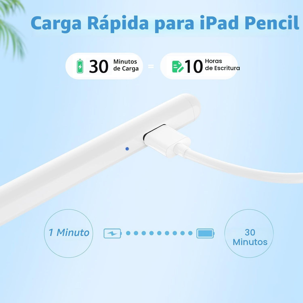 Lápiz óptico para iPad Pencil 6ª-10ª y 11ª generación, paquete de 2...