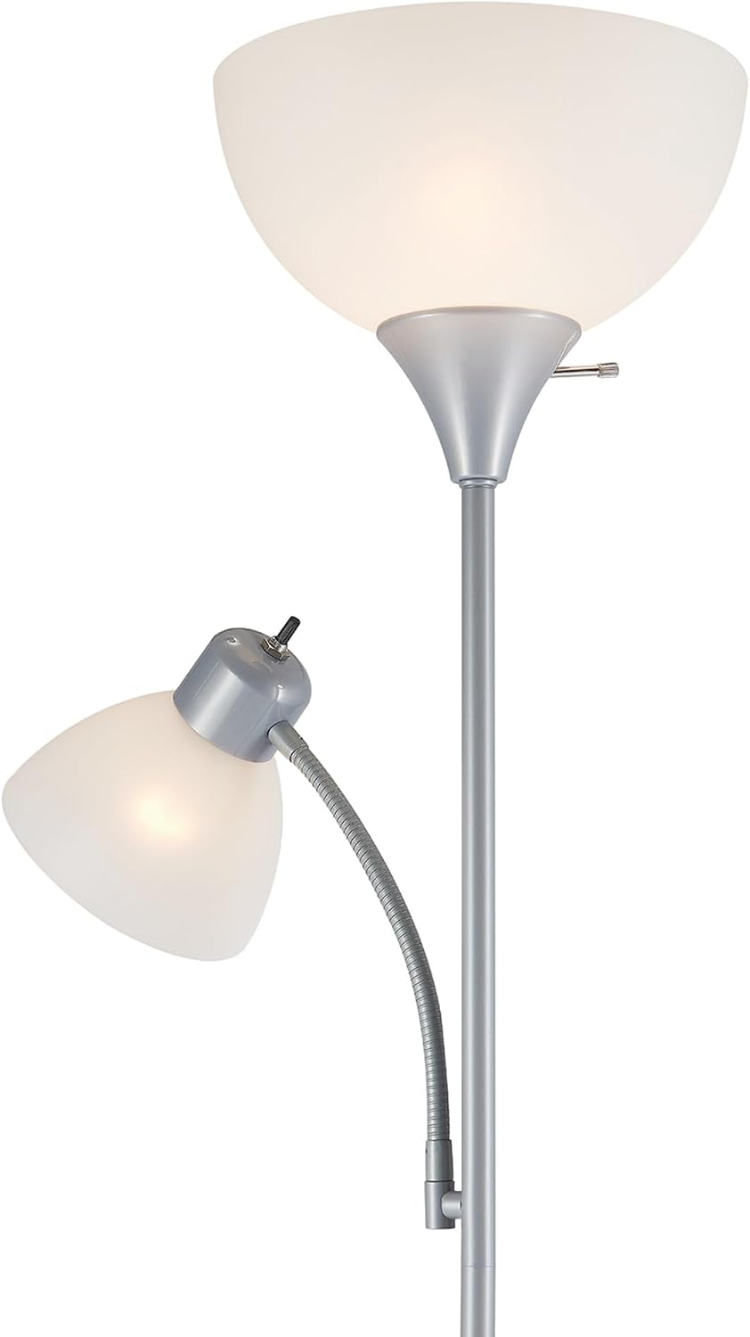 Globe Electric 67134 72 pulgadas Torchiere - Lámpara de pie con luz...