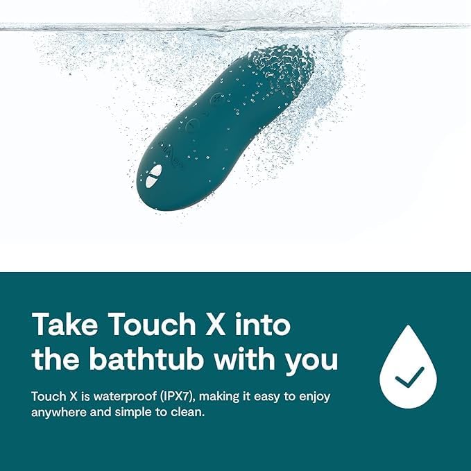We-Vibe Touch X - Minivibrador de clítoris potente, masajeador de c...
