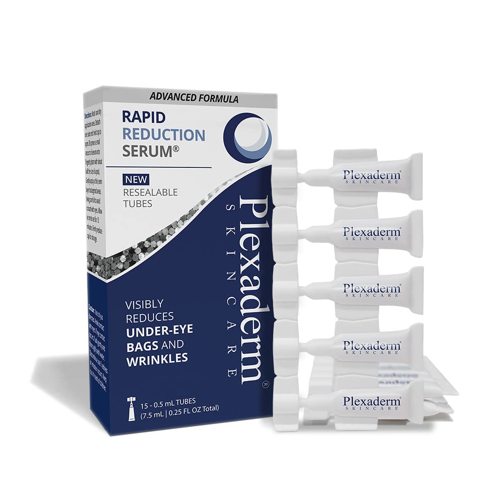 Plexaderm Suero de ojos de reducción rápida, fórmula avanzada, suer...