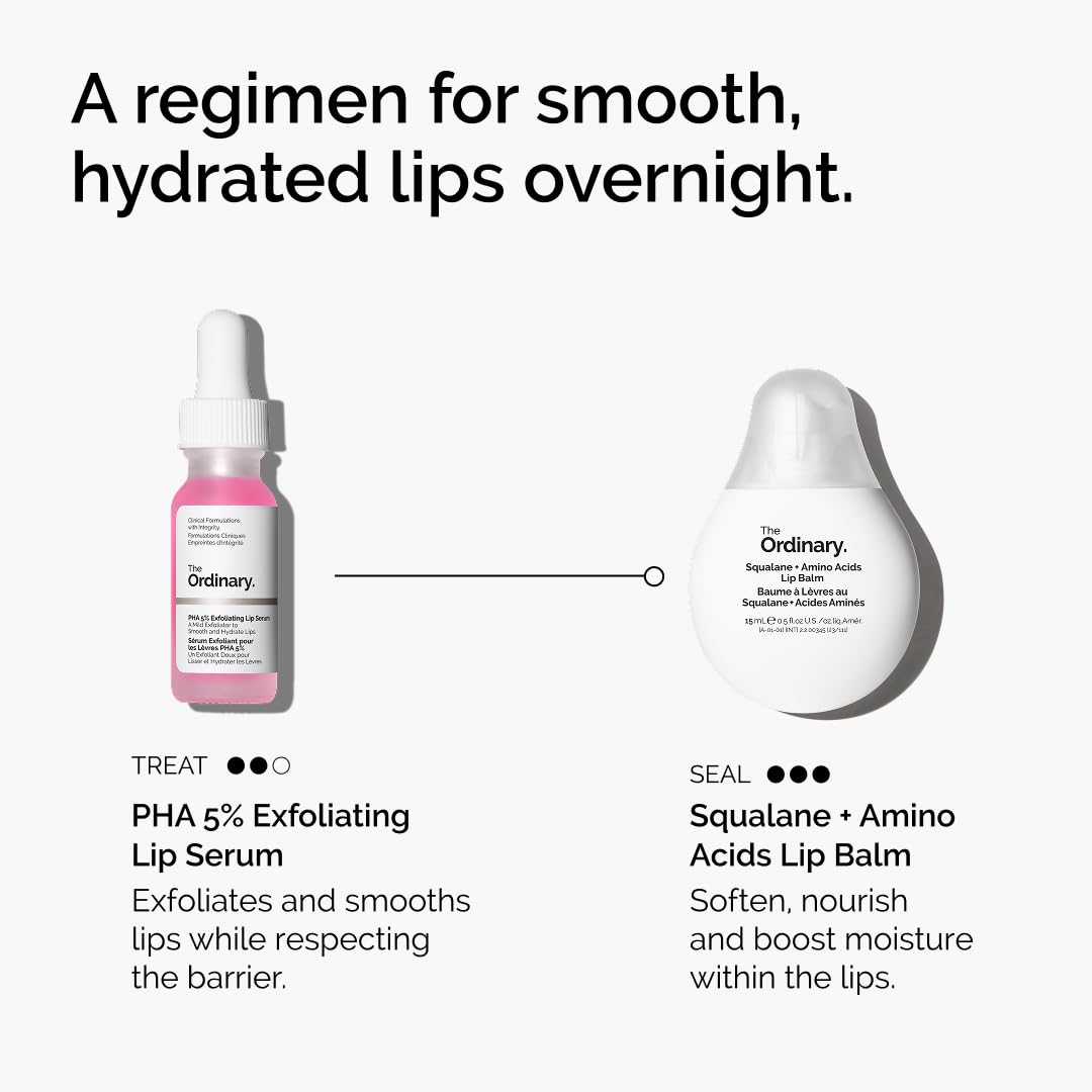 The Ordinary Lip Care Duo - Set de cuidado de la piel - PHA 5% suer...