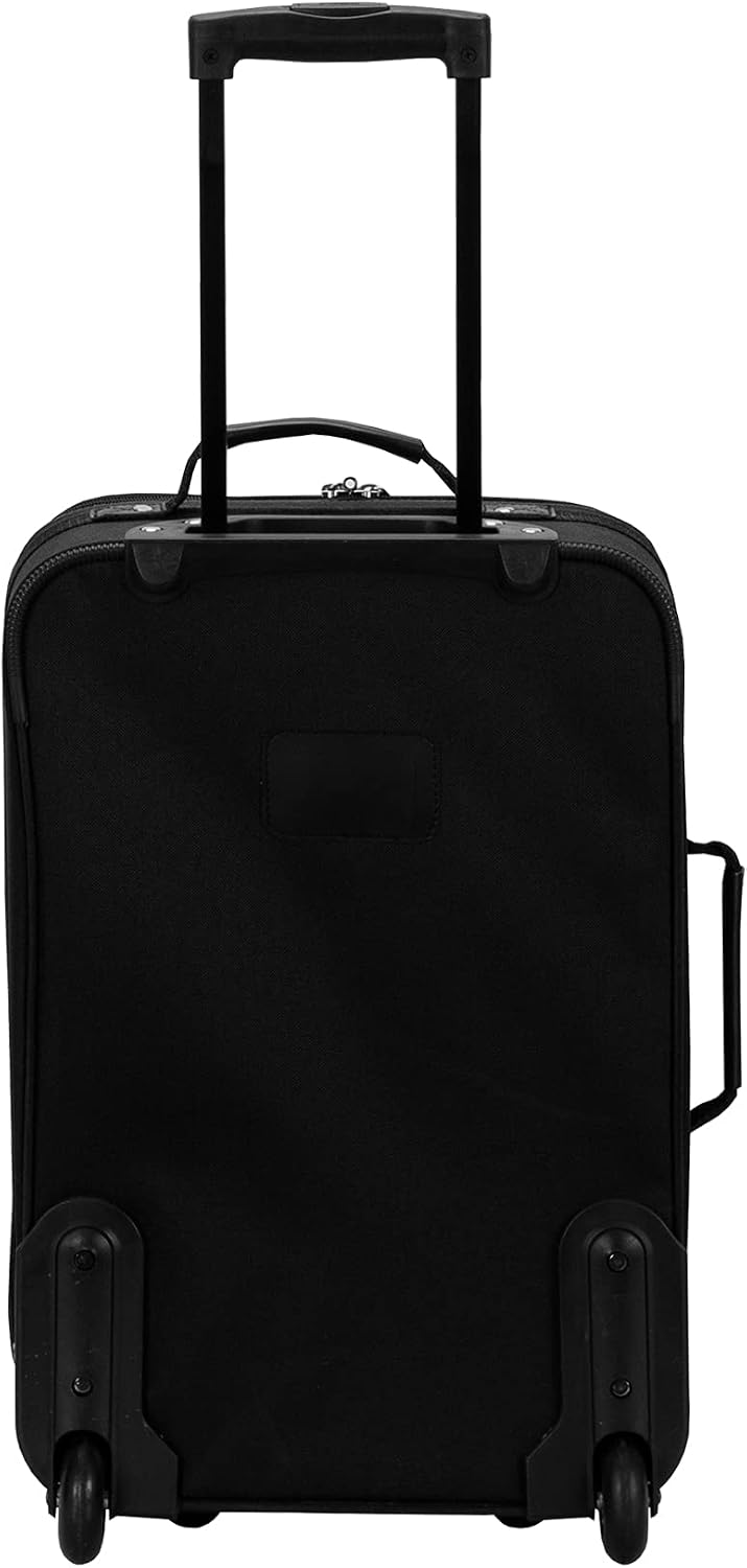 Rockland Vara Softside - Juego de equipaje vertical de 3 piezas, Ne...