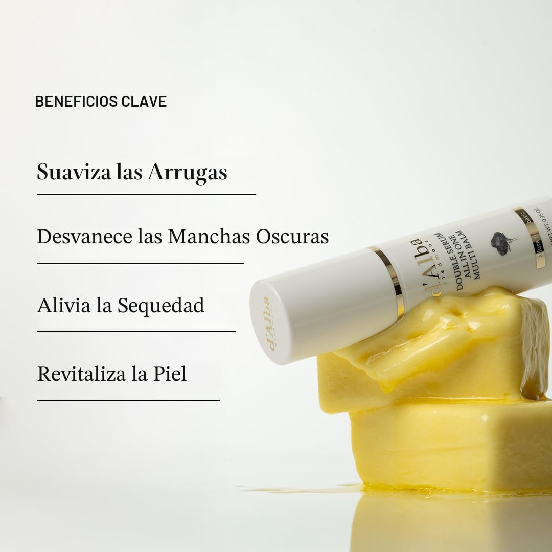 d'alba Piedmont White Truffle Double Serum Todo en uno Multi Bálsam...
