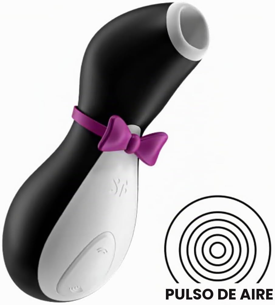 Satisfyer Juguete sexual vibrador de edición navideña de pingüino |...