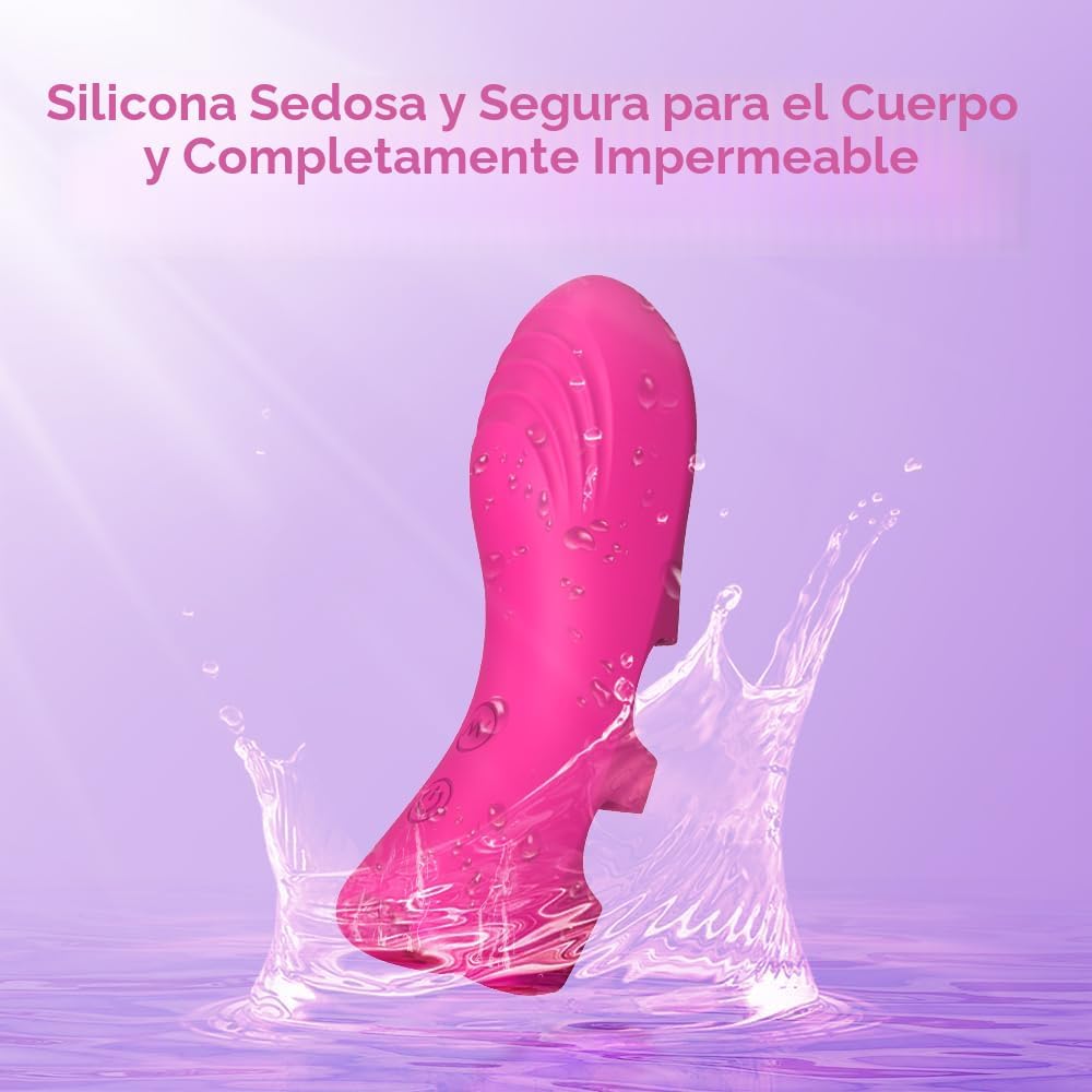 Vibrador de dedo para adultos, juguetes sexuales para mujeres, jugu...