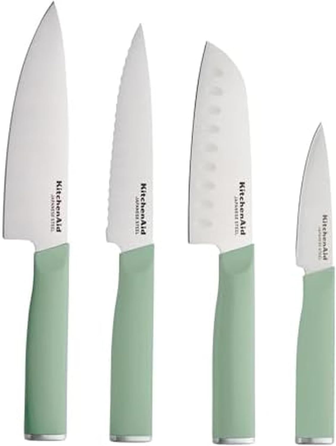 Juego de chef KitchenAid con fundas de ajuste personalizado, cuchil...