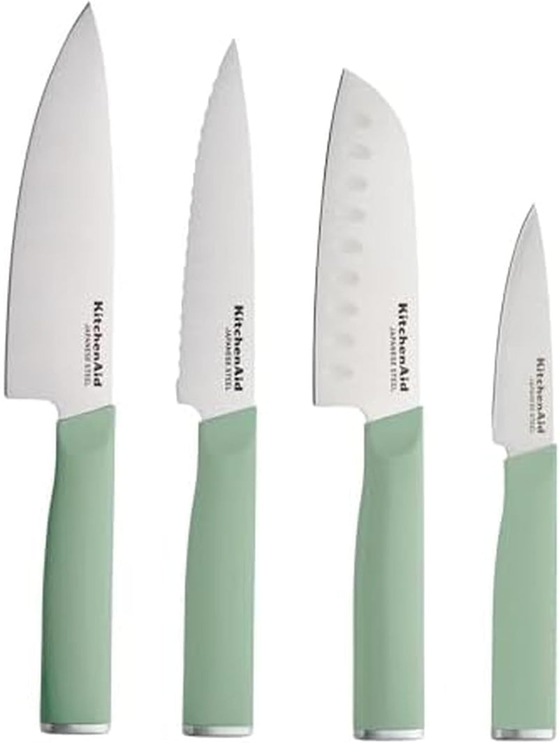 Juego de chef KitchenAid con fundas de ajuste personalizado, cuchil...