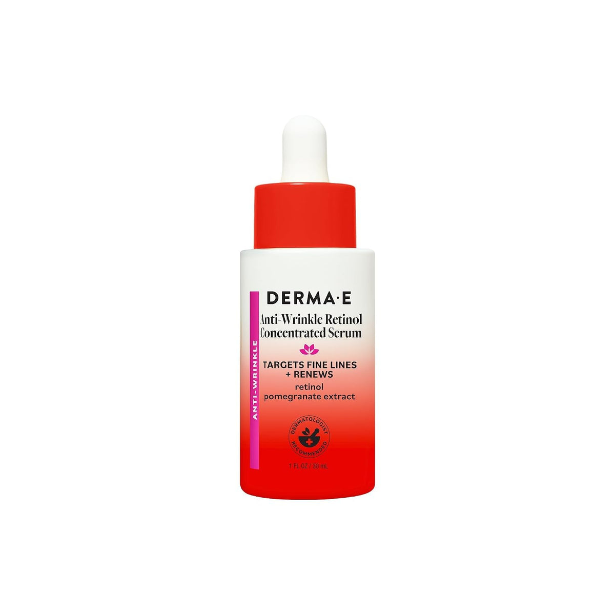 DERMA E Suero concentrado de retinol antiarrugas para cara, 1 onza...