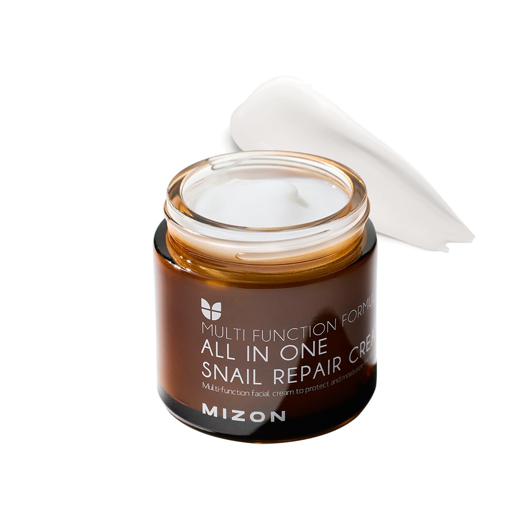 MIZON 7 suero peptídico vegano + caracol todo en uno crema para la...