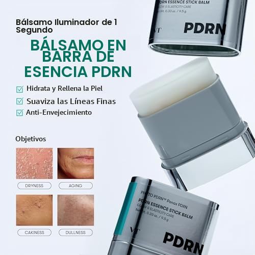 VT COSMETICS PDRN - Juego de rutina de brillo