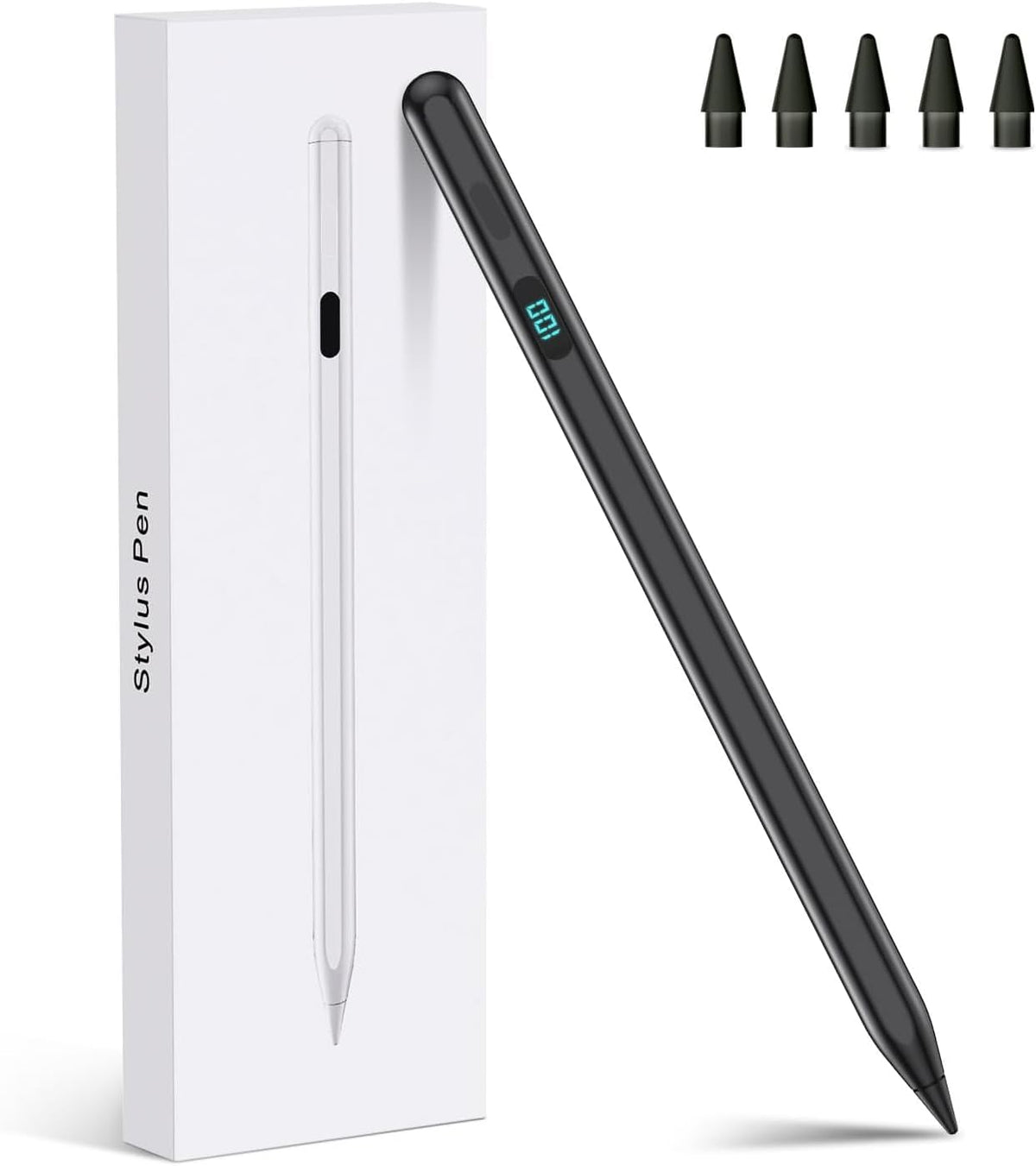 Lápiz óptico para iPad 2026-2018, magnético, rechazo de palma y car...