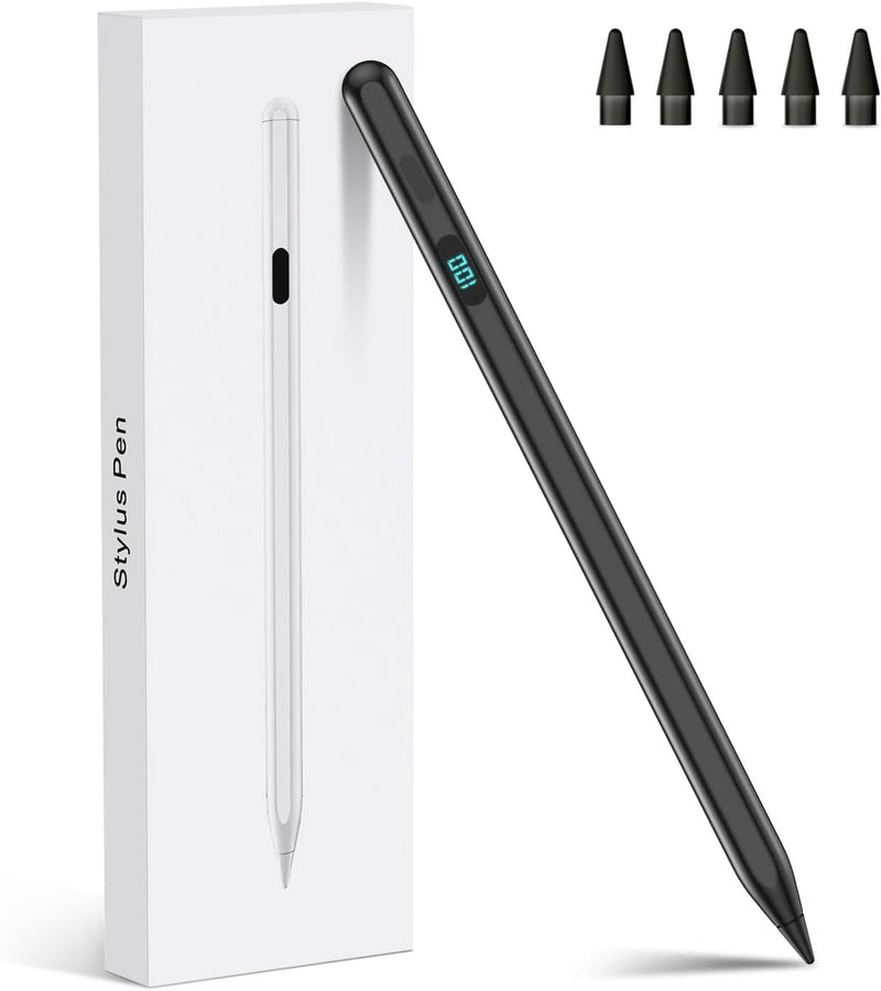 Lápiz óptico para iPad 2026-2018, magnético, rechazo de palma y car...
