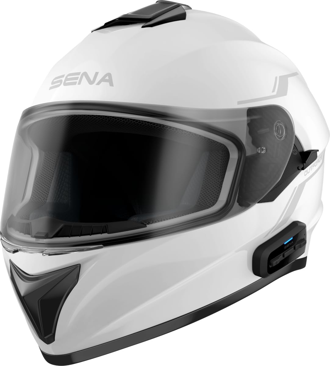 Sena OutForce DOT - Casco de motocicleta de cara completa con inter...
