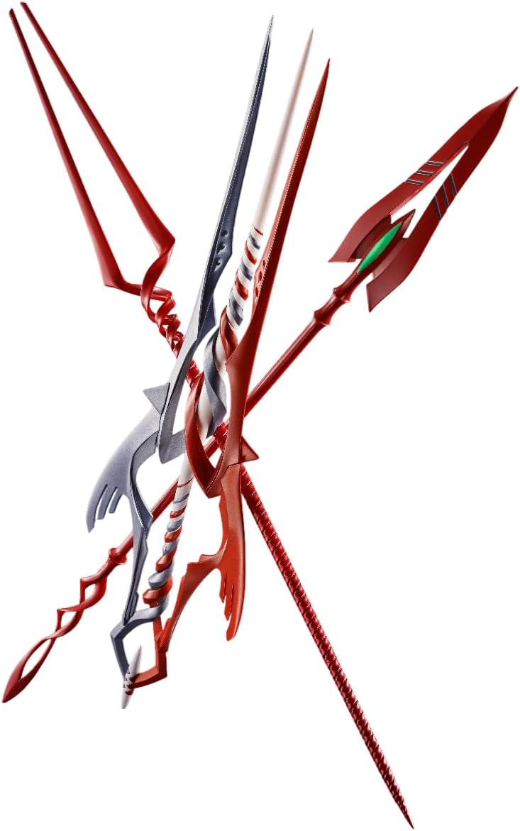 TAMASHII NATIONS - Evangelion - Juego de 3 lanzas para Evangelion 3...