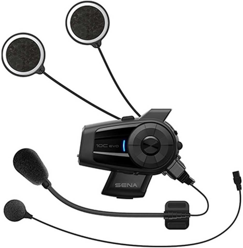Sena 10C EVO Cámara y sistema de comunicación Bluetooth para motoci...