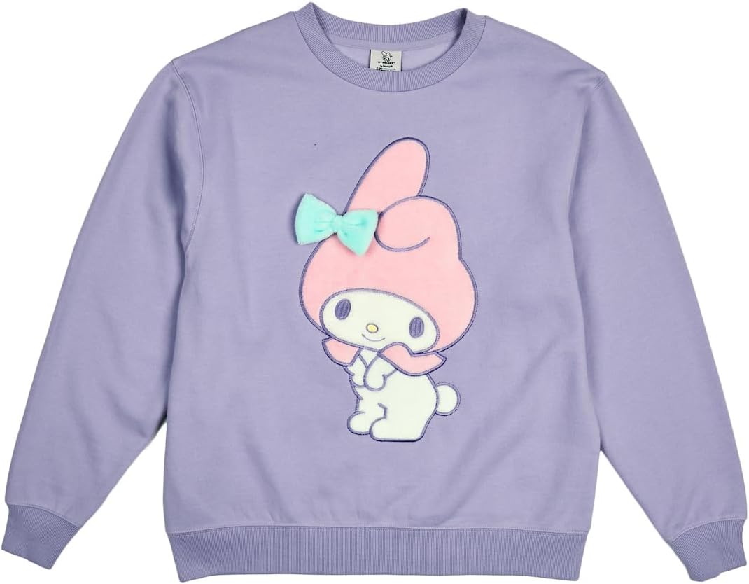 Bioworld My Melody Big Face - Sudadera de forro polar de gran tamañ...