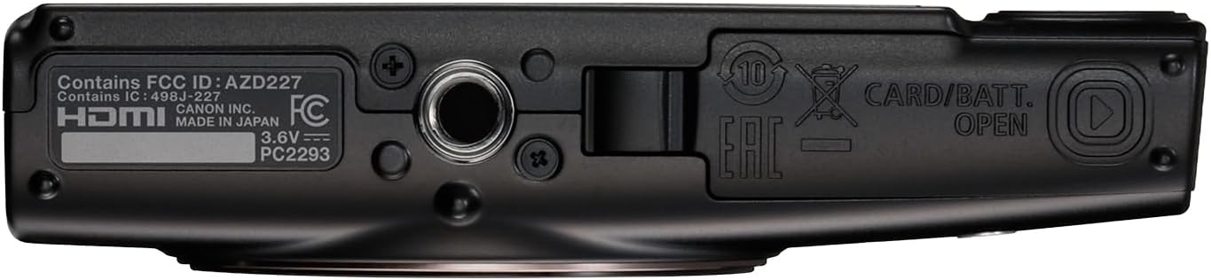 Canon PowerShot ELPH 360 HS A Negro