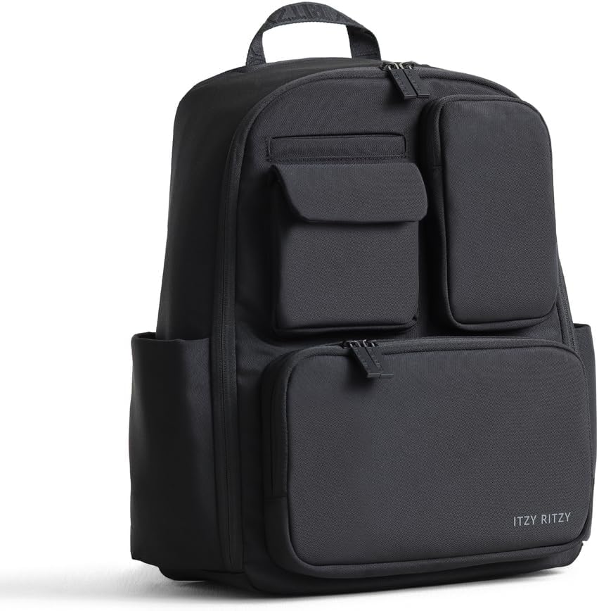 Itzy Ritzy Mochila para Pañales Utilitaria \u2013 Cuenta con 17 Bol...