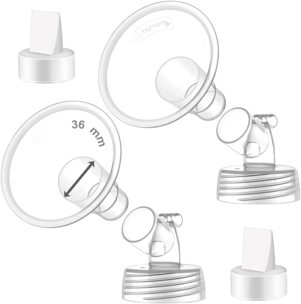 2X 36 mm Maymom Piezas de bomba de dos piezas de cuello ancho compa...