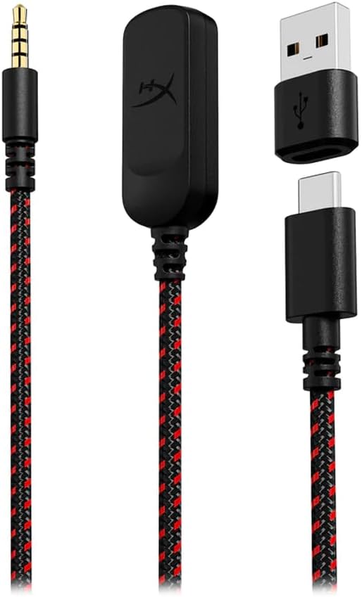 HyperX Cloud III - Auriculares con cable para juegos, PC, PS5, Xbox...