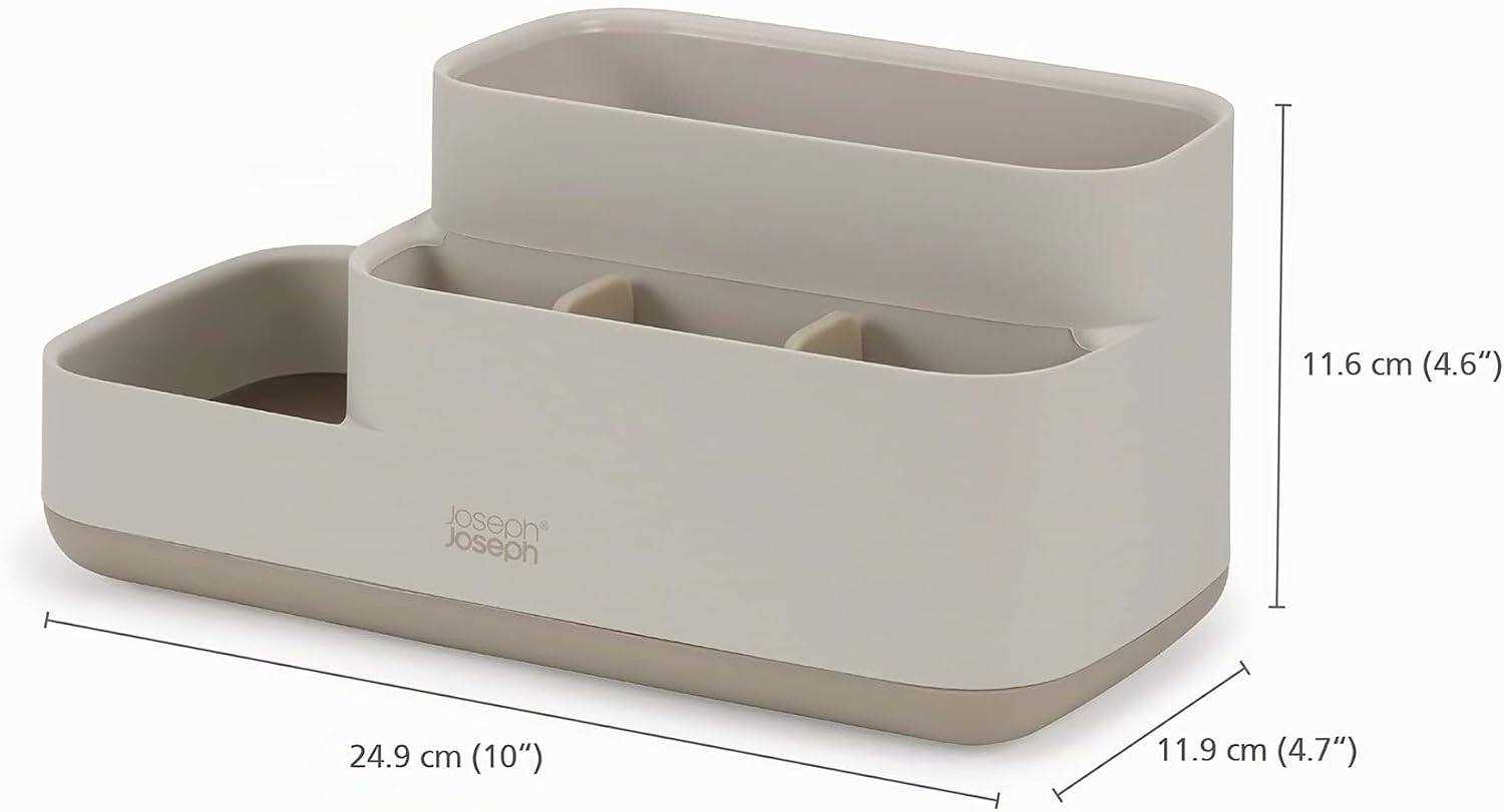 Joseph Joseph EasyStore Organizador de almacenamiento para baño, or...