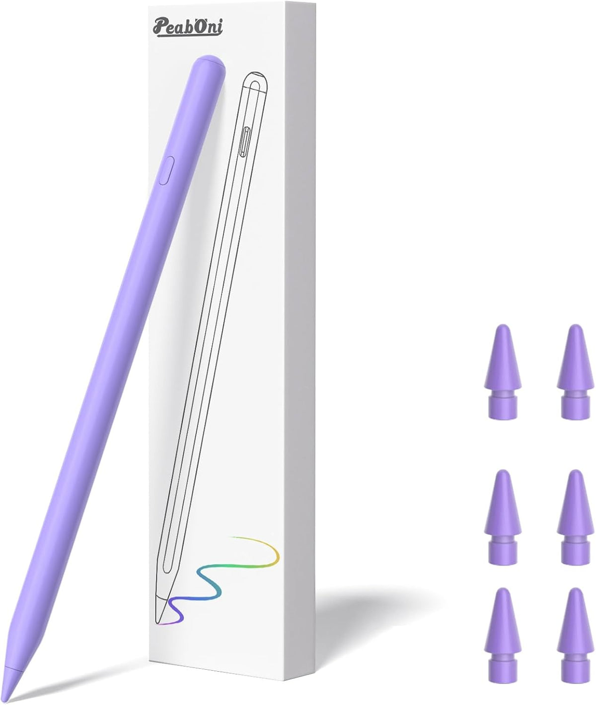 Lápiz óptico para iPad 2018-2026, USB C 8 minutos, 3 veces carga rá...