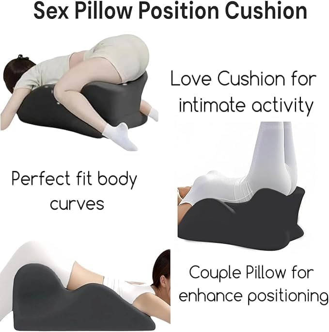 DIICRIN Sex Pillow - Almohada para parejas con juguetes sexuales, a...