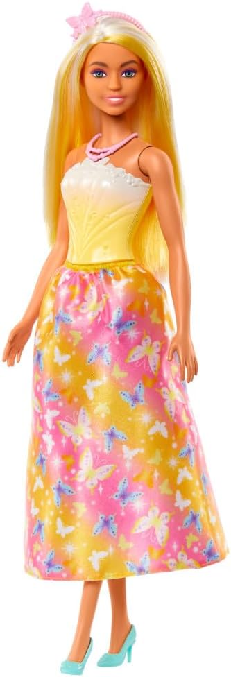 Muñeca Barbie Royal con cabello de fantasía con reflejos brillantes...