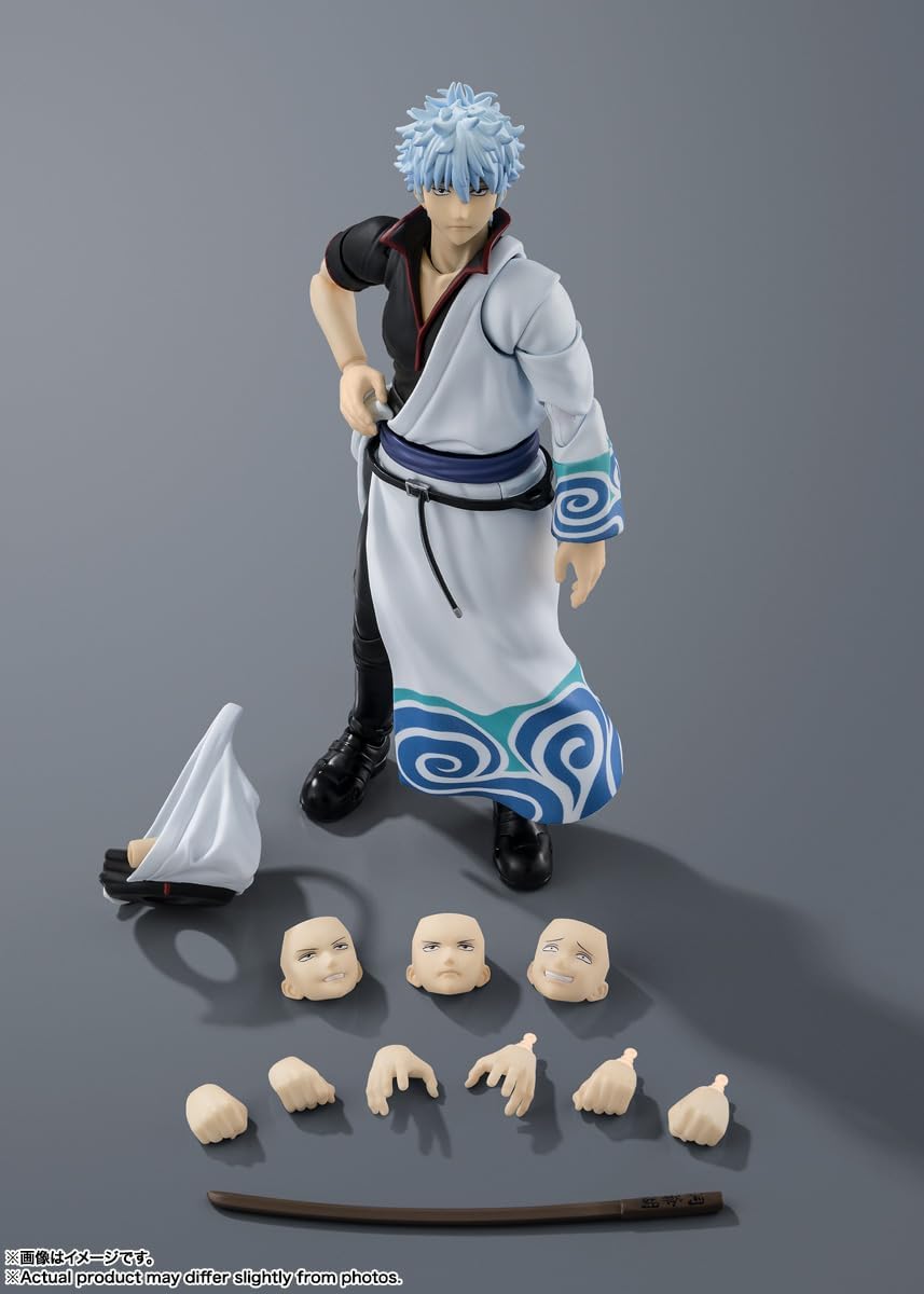 TAMASHII NATIONS - Gintama - Figura de acción S.H.Figuarts de Sakat...