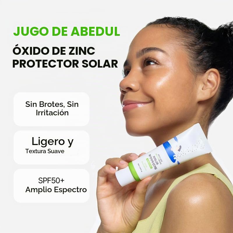 ROUND Lab - Jugo de abedul con bloqueo UV SPF 50+, 1.69 onzas líqui...