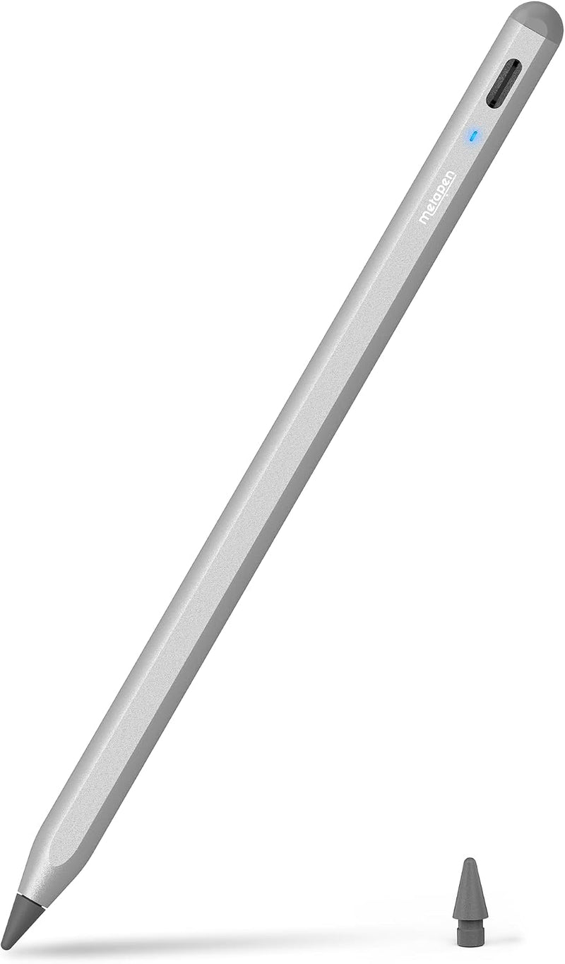 Metapen Lápiz A8 para Apple iPad 2018-2026, (carga 2 veces más rápi...