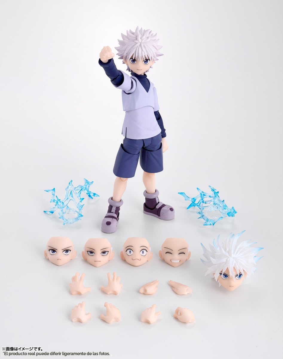 TAMASHII NATIONS - Hunter x Hunter - Figura de acción Killua S.H.Fi...