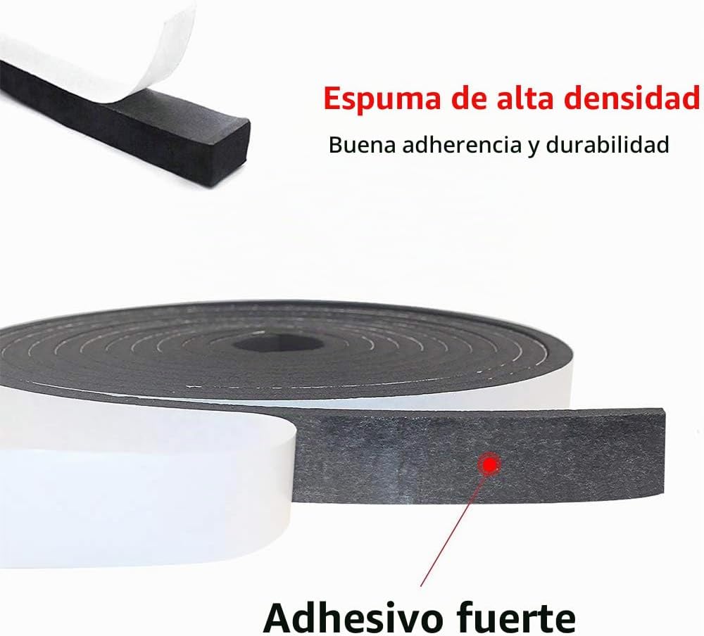 Burletes para puertas y ventanas, sello de puerta de 1 pulgada x 1\...