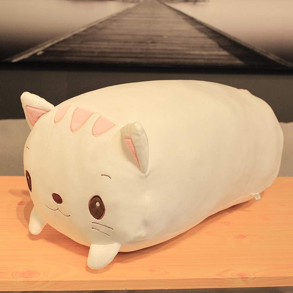Jensquaify - Almohada de peluche de diseño de animales, para abrazar