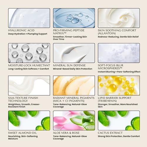 HushGlow® Base de cojín SPF 30, fórmula infundida para el cuidado d...