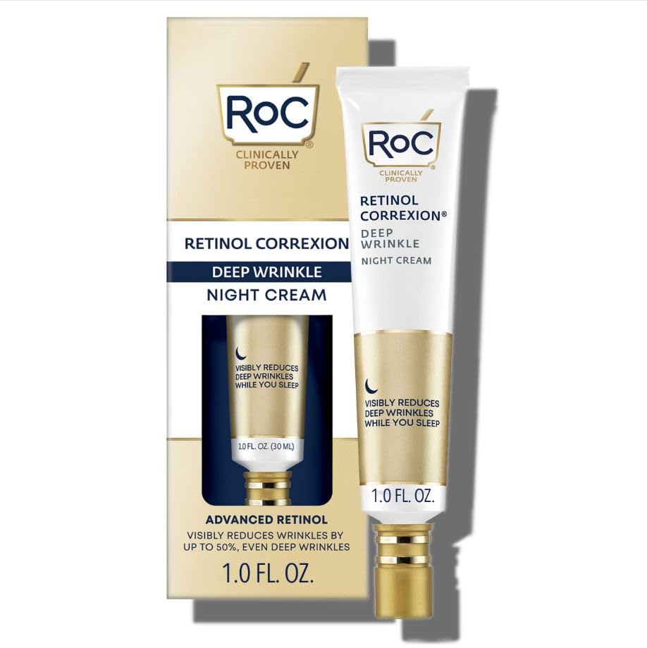 RoC Retinol Correxion Deep Wrinkle Crema de Noche 1 fl oz