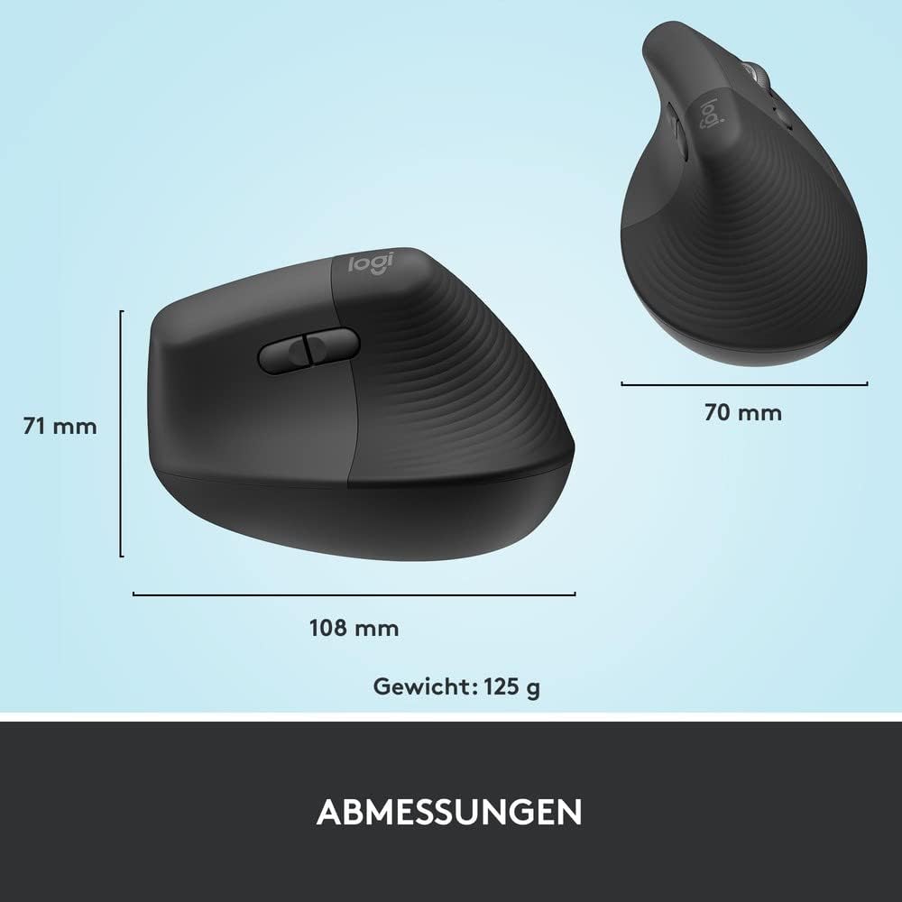 Logitech Ratón ergonómico vertical