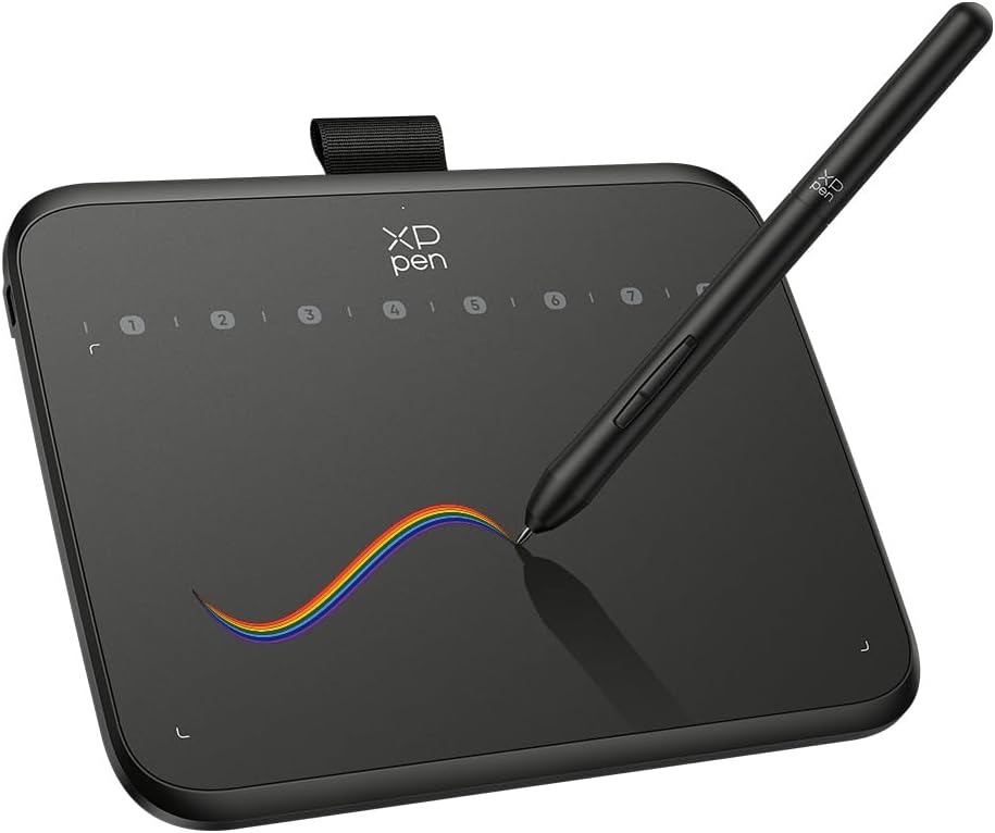 XPPen Deco 640 - Tableta de dibujo con 16384 niveles de presión sen...