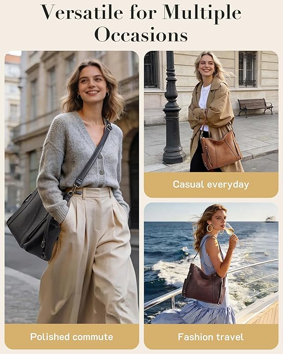 Missnine Bolso Hobo, bolso cruzado y bolso de hombro