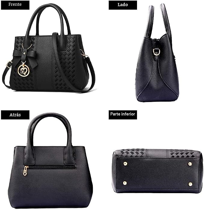 Bolsos y carteras de mujer de moda de piel sintética Jeniulet
