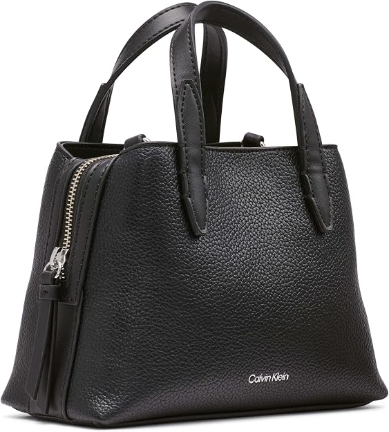 Calvin Klein Millie - Mini bolso cruzado 2 en 1 con compartimento triple