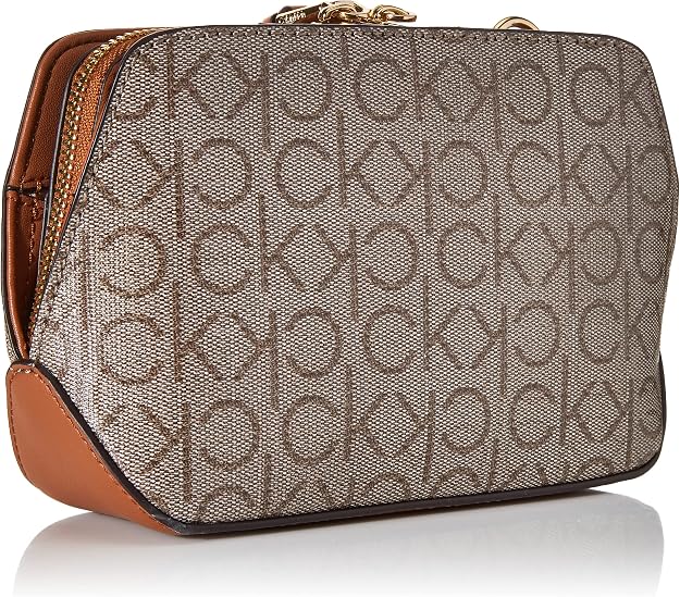Calvin Klein Lucy - Bandolera cruzada con triple compartimento para mujer